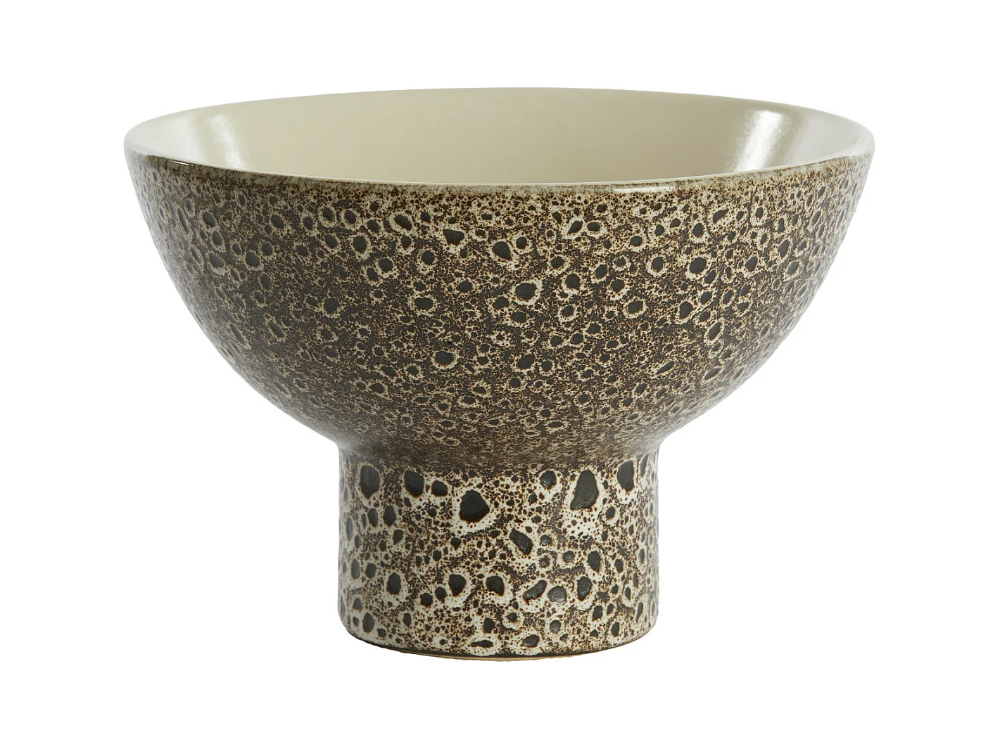 Schaal KAVALA - Ø31.5x21cm - Wit