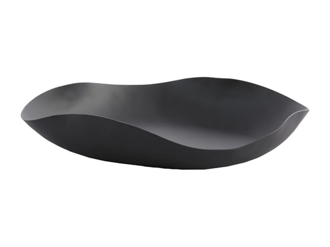 Schaal ANZIO - 33x32x6.5cm - Zwart