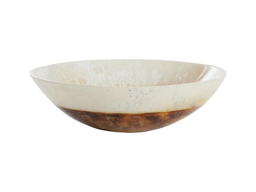 Bol BINANGA - Ø26x7,5cm - Blanc