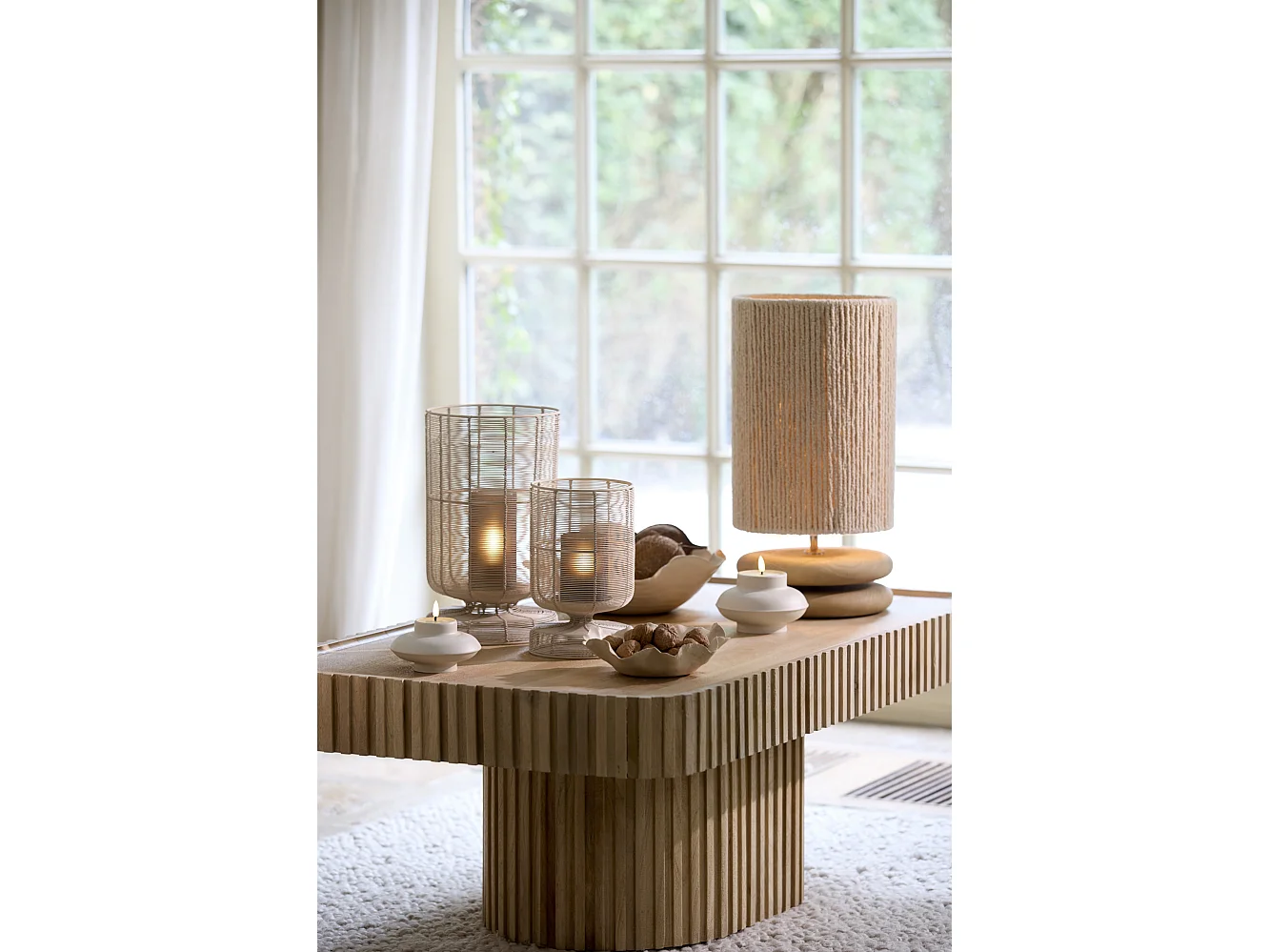 Balance BANDA - 34x31x11cm - Blanc