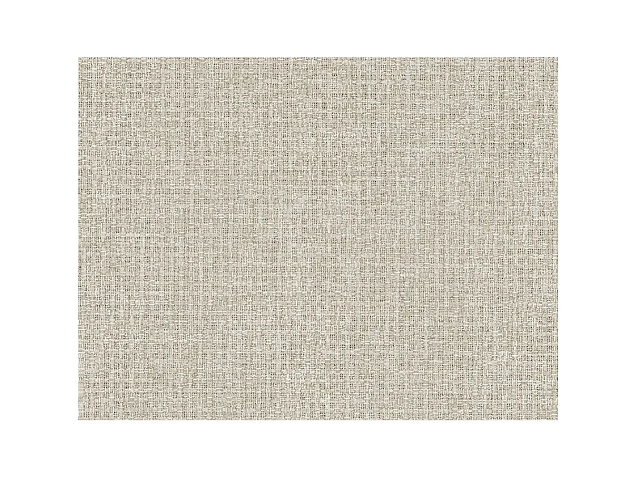 Canapé panoramique fixe 6 places ROMANE en tissu Easy Clean antitache - Beige