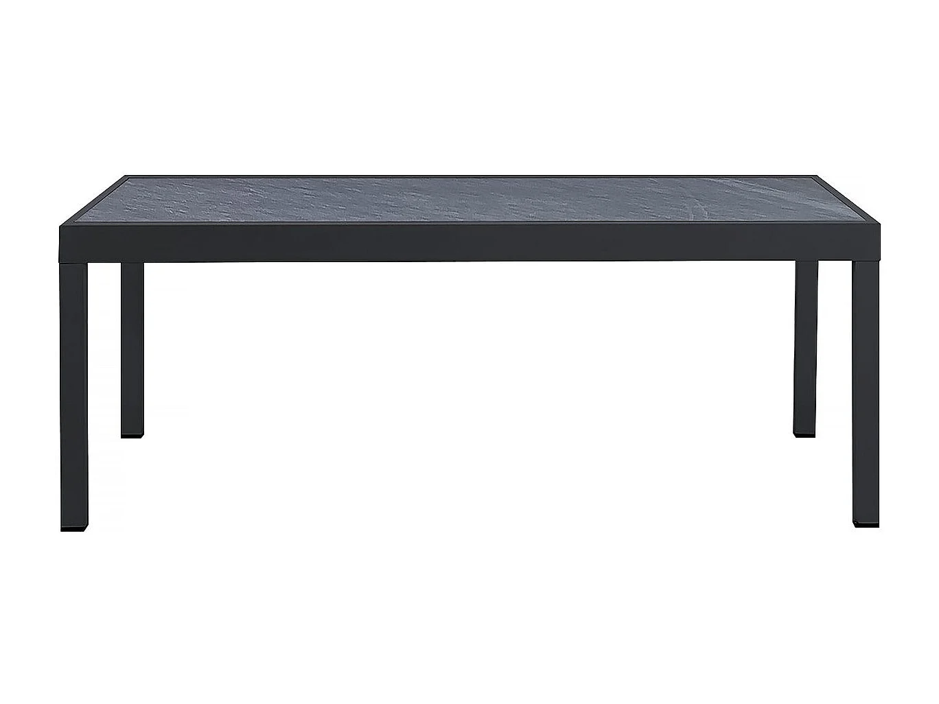 Conjunto de jantar de jardim "Lagos" - 200/320 x 105 x 76 cm - 10 cadeiras - Cinza claro