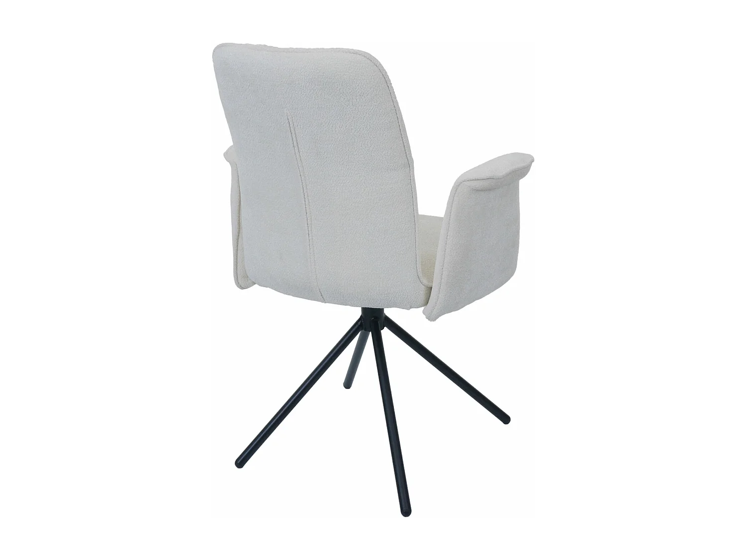 Chaise de salle à manger MCW-N99 (lot de 2),  crème