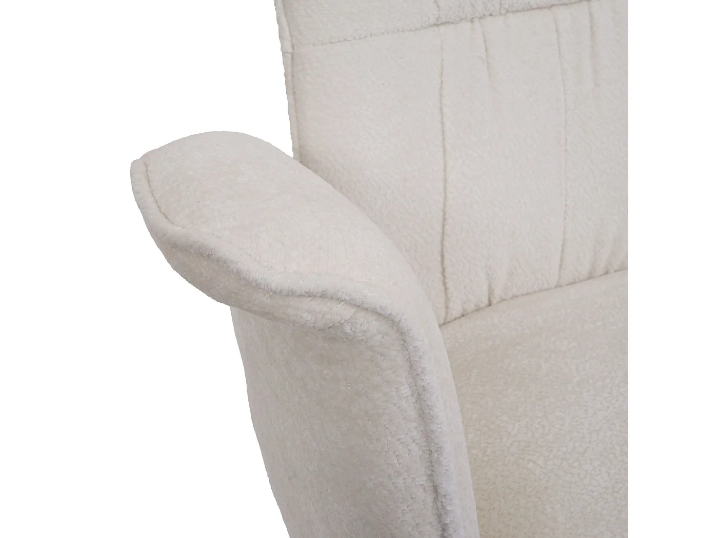 Chaise de salle à manger MCW-N99 (lot de 2),  crème