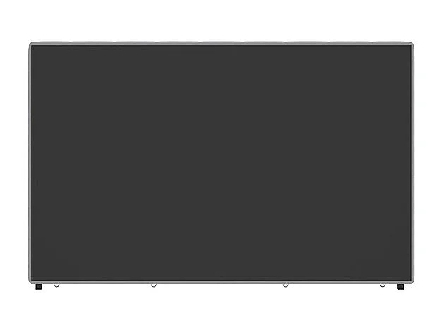 Letto con cassetti e testiera trapuntata – rete 160x200 cm – velluto grigio – rete inclusa – ELLIE