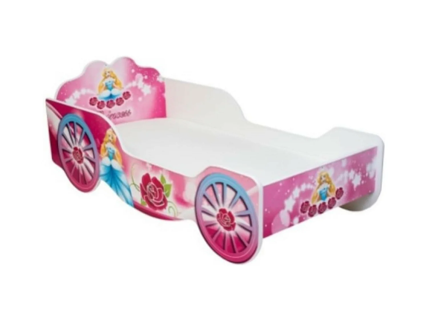 Bett Cassi (80x160) /Matratze inklusive/Rosa