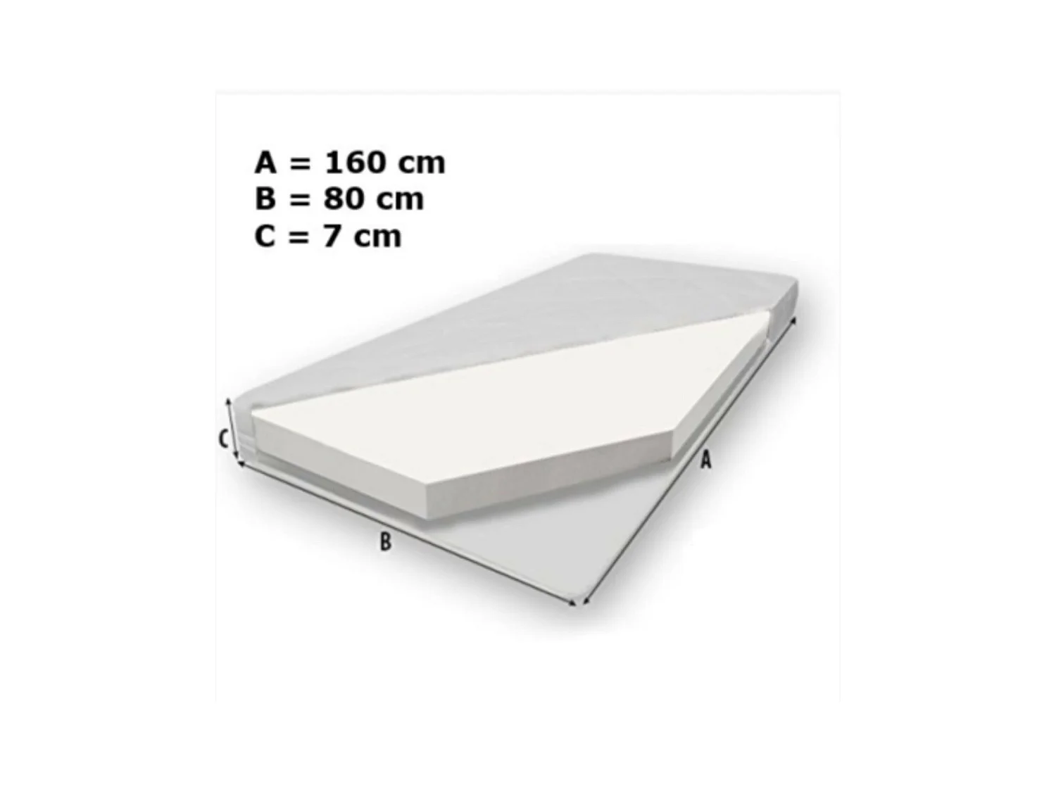 Bett Cassi (80x160) /Matratze inklusive/Rosa