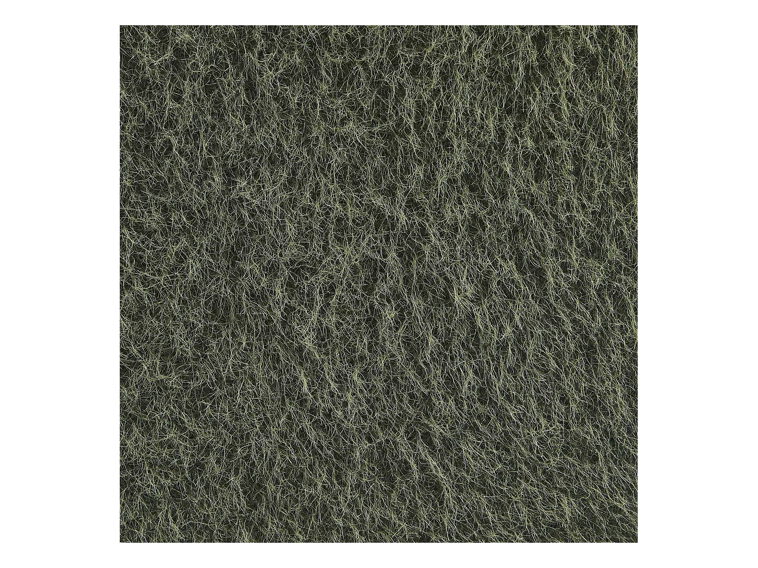 Chauffeuse tissu effet alpaca 2 places. kaki. style contemporain. L 91 x P 105 x H 72cm