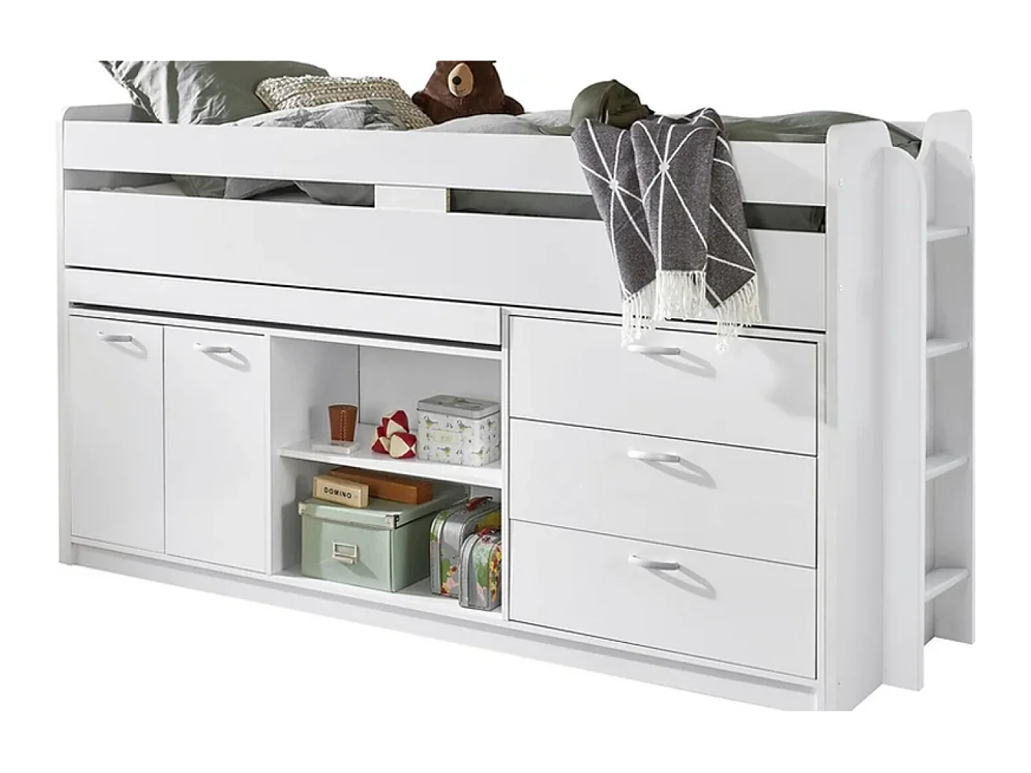 Letto  Boni (90x200)/bianco