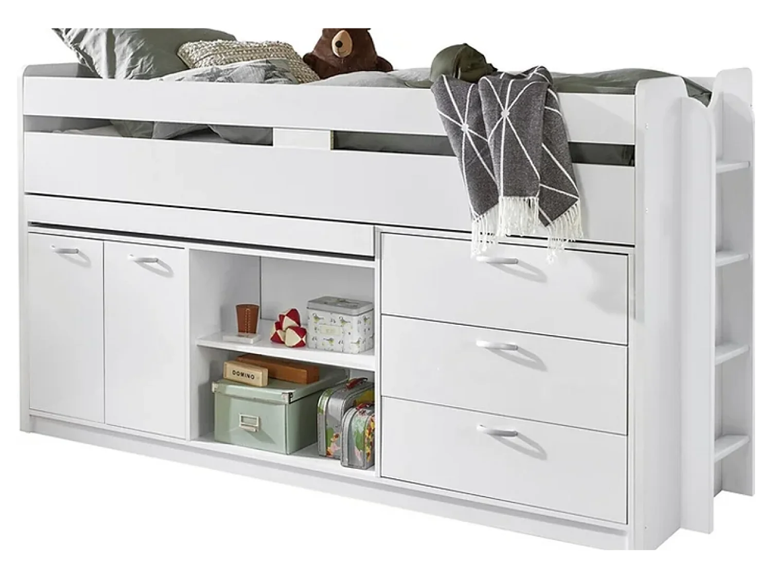 Lit  Boni (90x200)/blanc