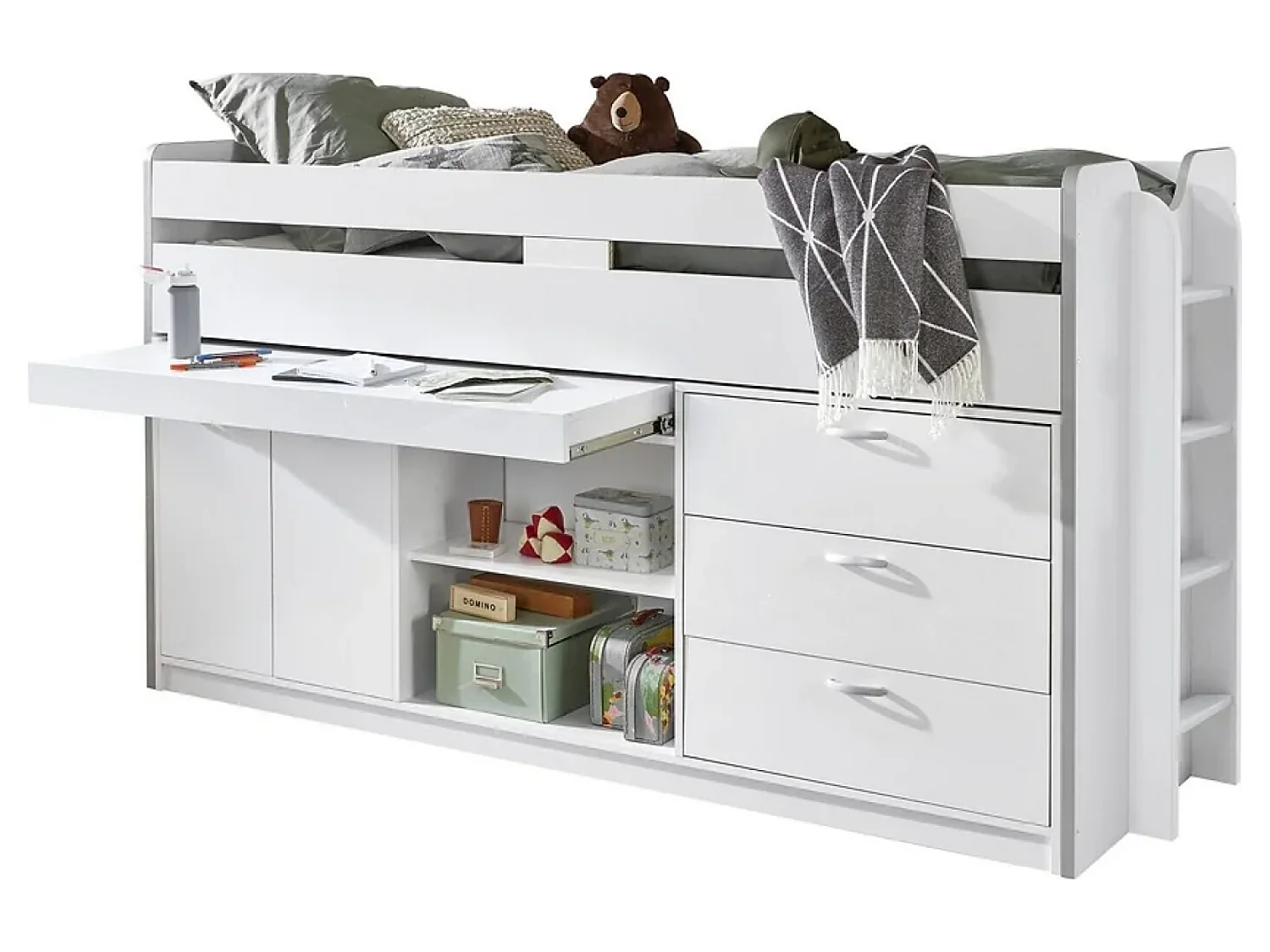 Lit  Boni (90x200)/blanc