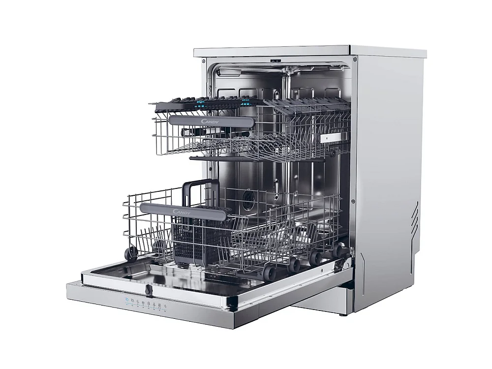 Candy Lave-vaisselle 60cm 14 couverts 44db inox - CF4E4F0X