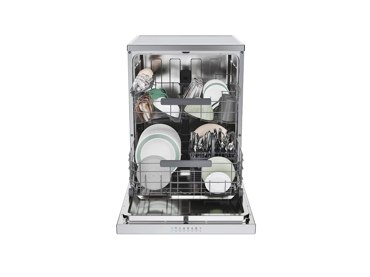 Candy Lave-vaisselle 60cm 14 couverts 44db inox - CF4E4F0X