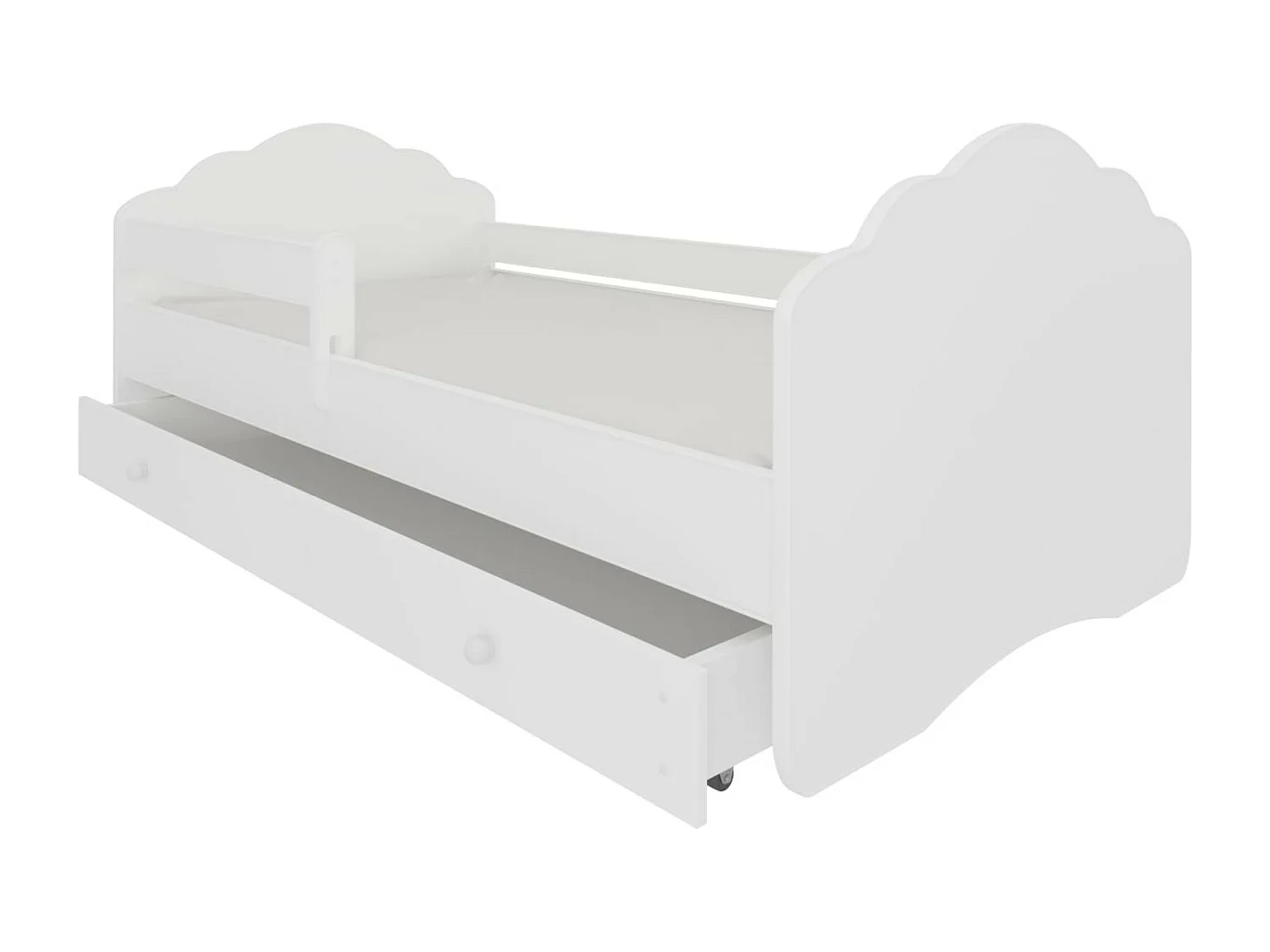 Letto Cosimo (70x140) /materasso incluso/bianca