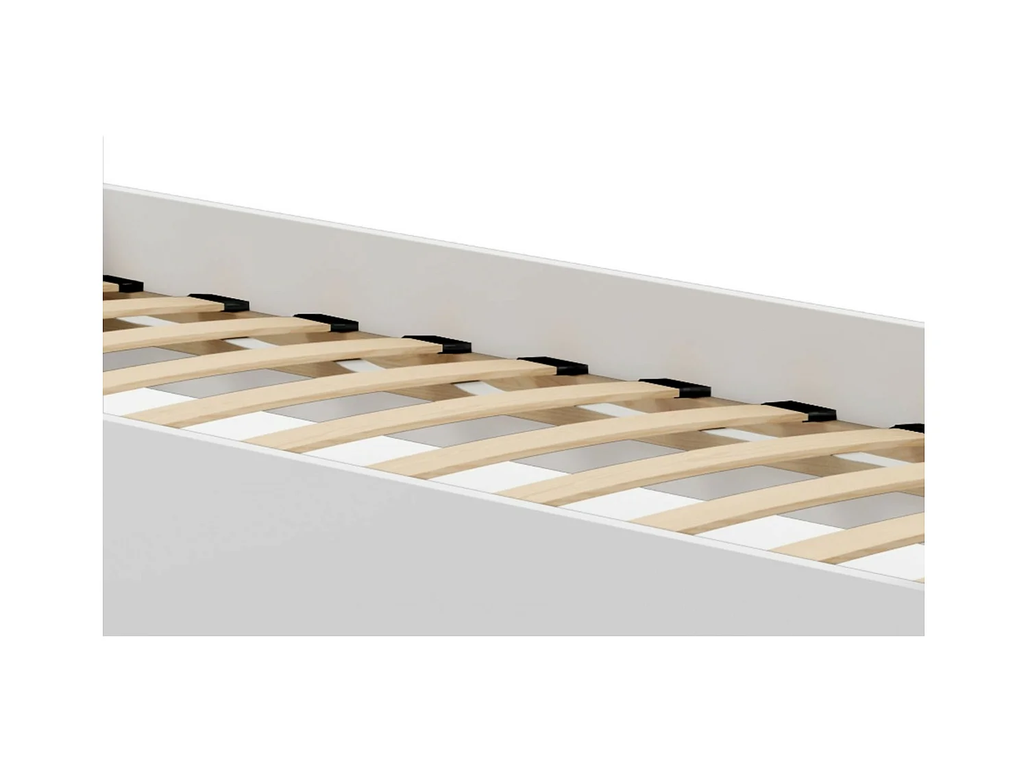 Lit Cosimo (80x160) /matelas inclus/blanche