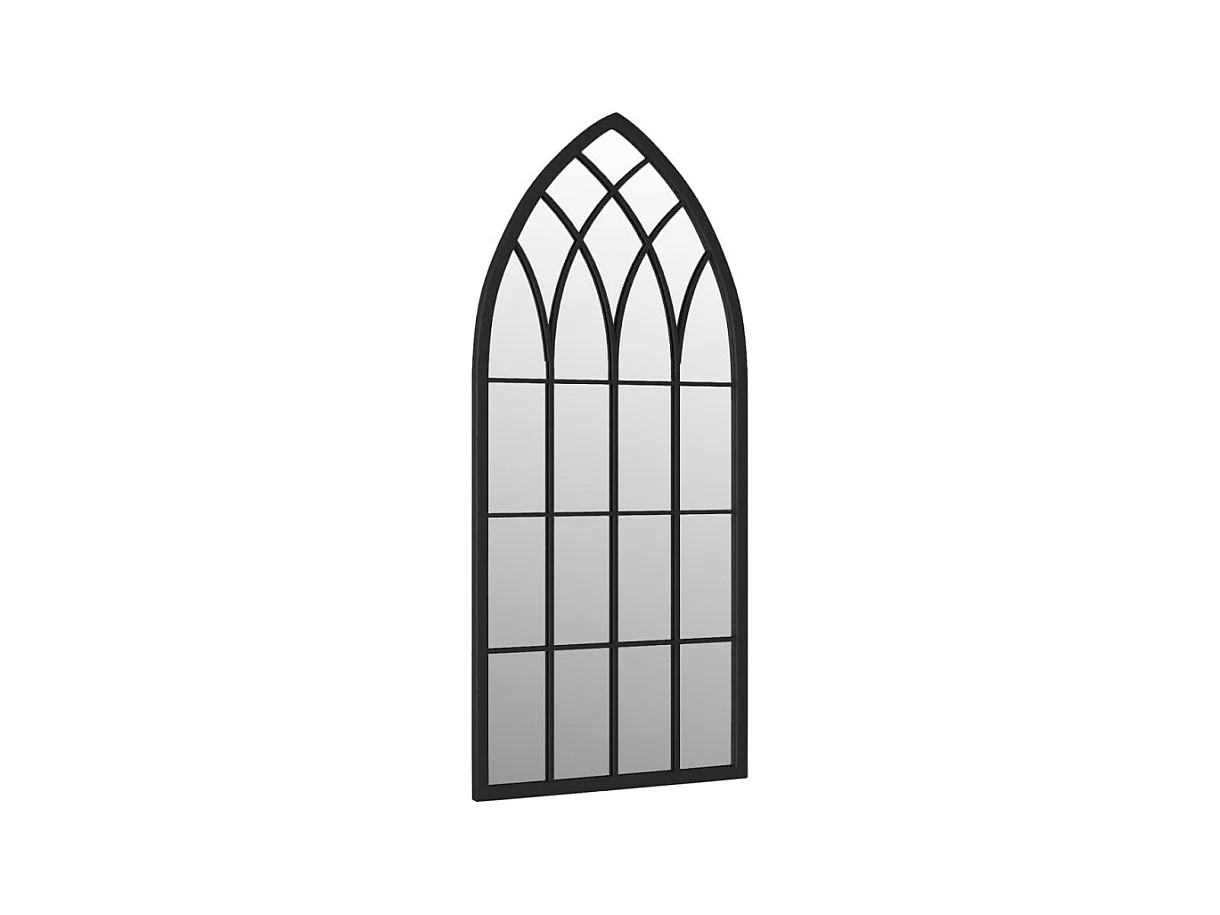 Miroir Noir 70x30 cm Fer pour utilisation à l intérieur