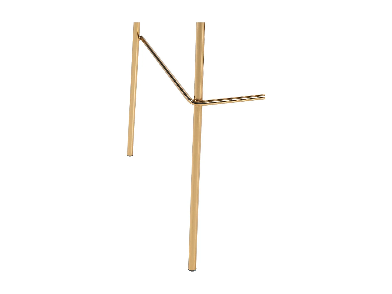 Tabouret de bar - Velours - Noir - Hoover