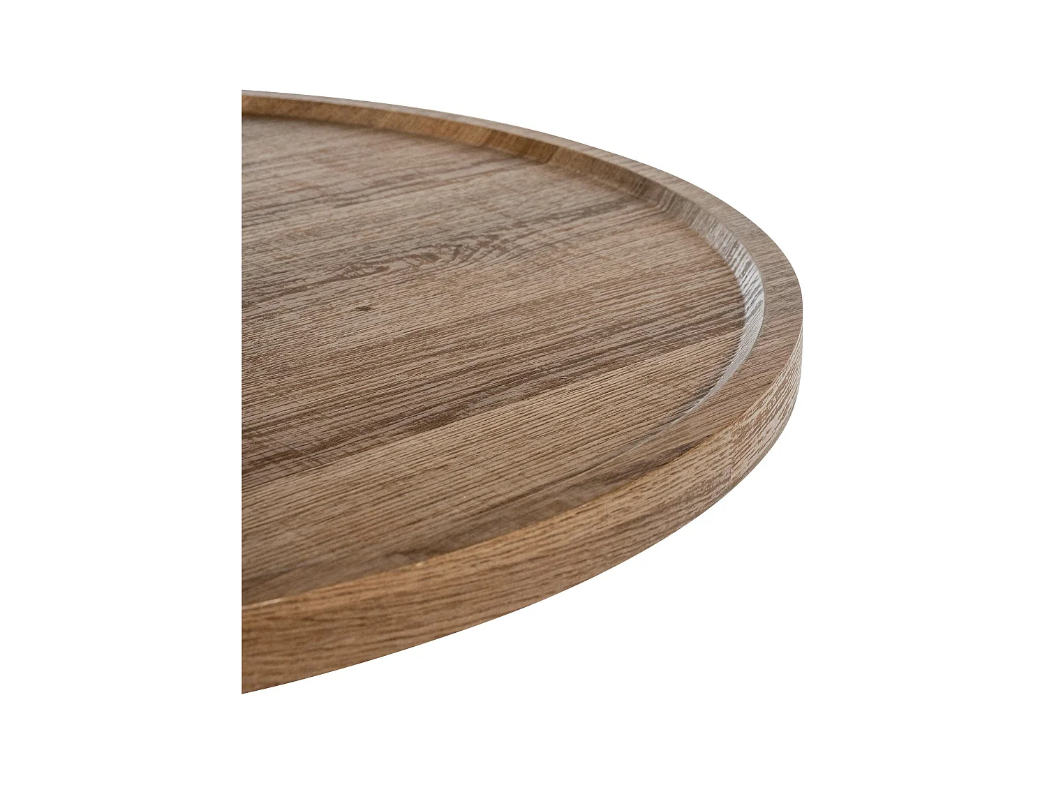 Table d'appoint - rond Ø 40 cm - Bois - Marron - Aspen