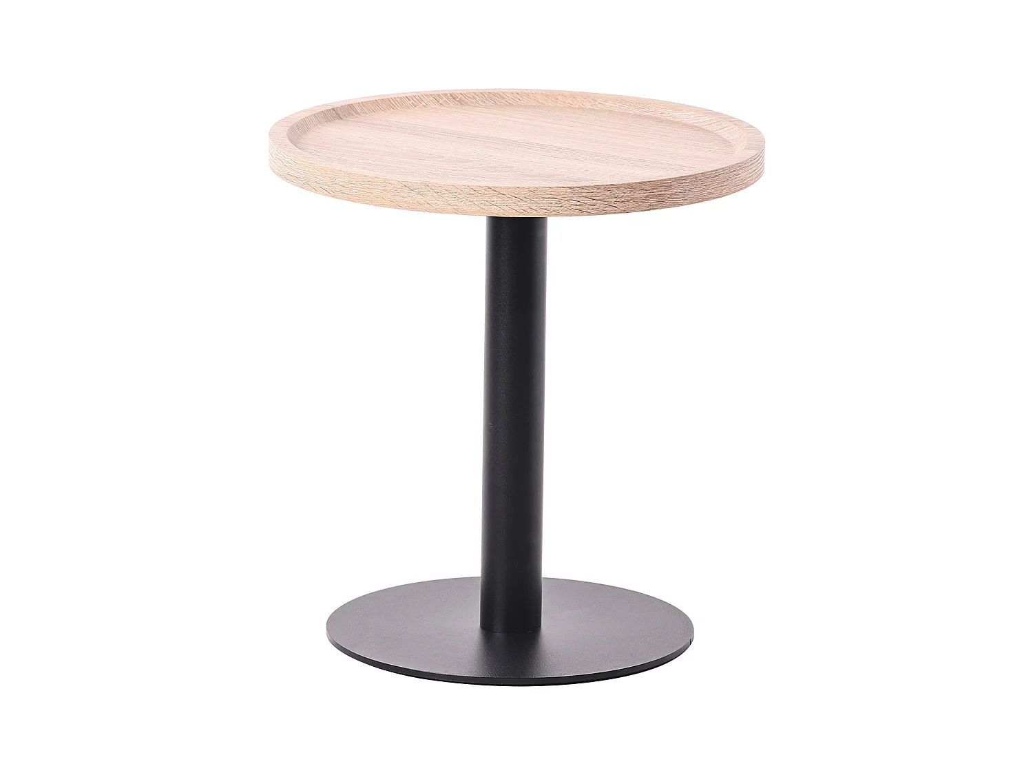 Table d'appoint - rond Ø 40 cm - Bois - Chêne - Aspen
