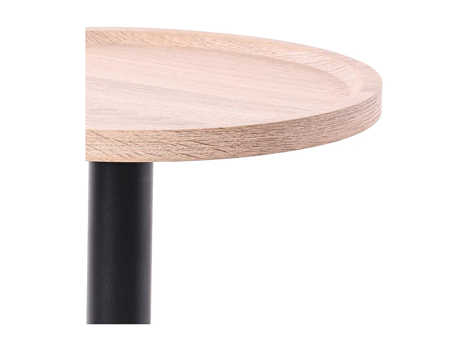 Table d'appoint - rond Ø 40 cm - Bois - Chêne - Aspen
