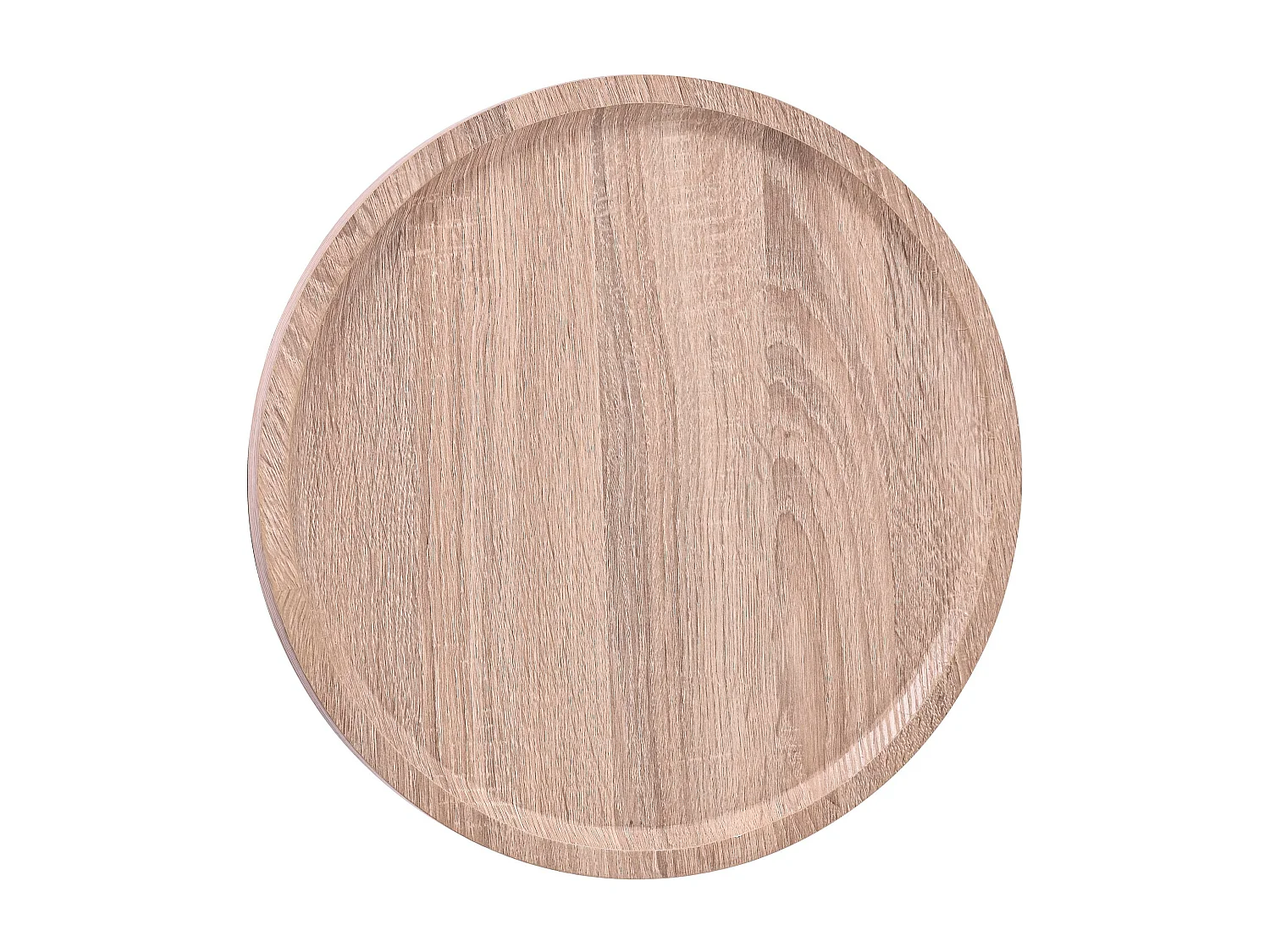 Lot de Kombi  Table d'appoint - rond Ø 40 cm - Bois - Chêne - Aspen
