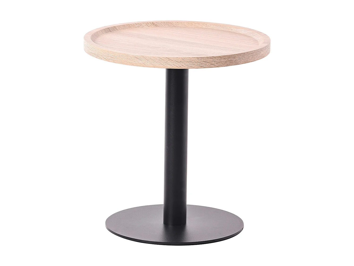 Lot de Kombi  Table d'appoint - rond Ø 40 cm - Bois - Chêne - Aspen