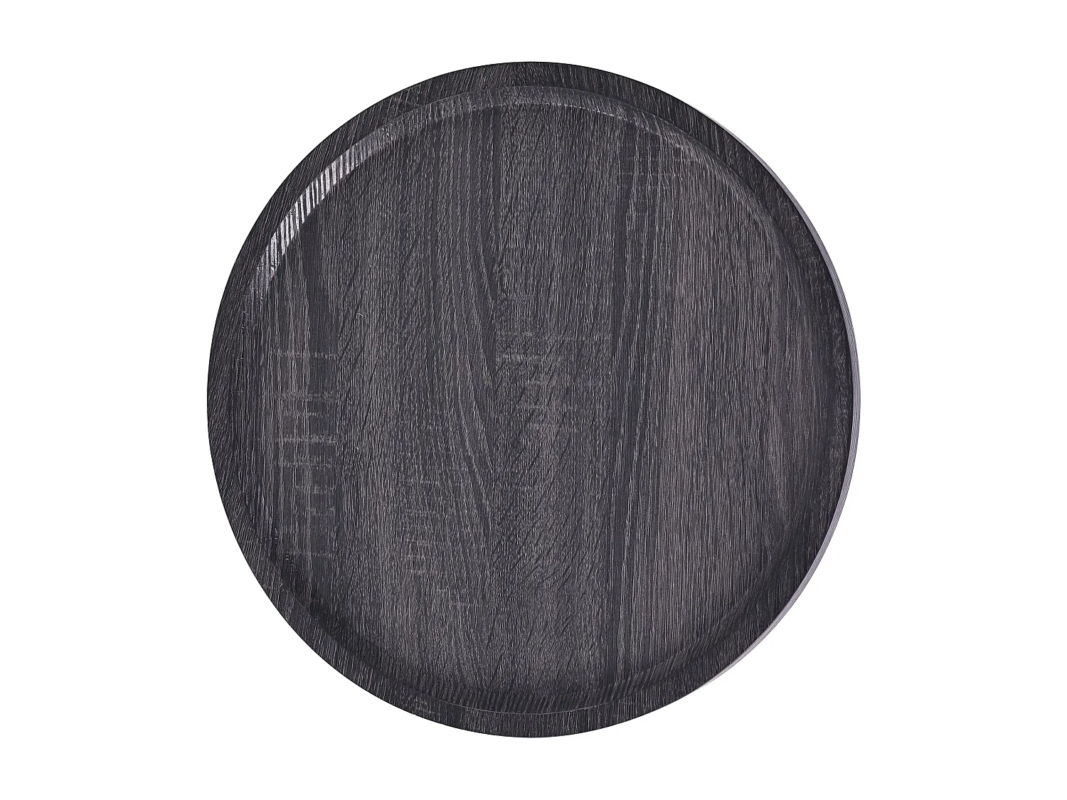 Lot de Kombi  Table d'appoint - rond Ø 40 cm - Bois - Gris - Aspen