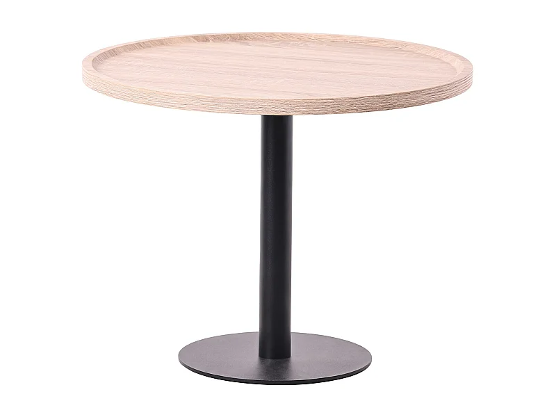 Table d'appoint - rond Ø 60 cm - Bois - Chêne - Aspen
