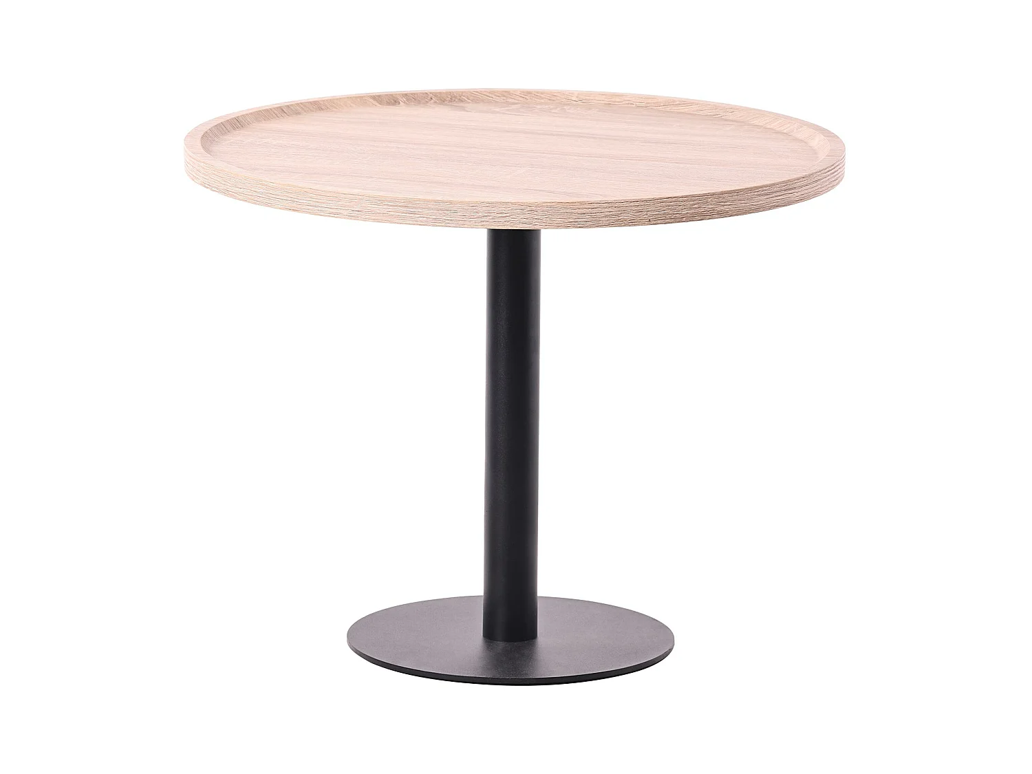Table d'appoint - rond Ø 60 cm - Bois - Chêne - Aspen