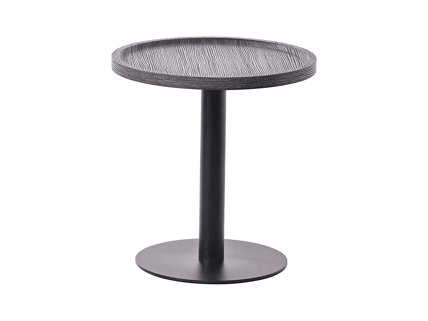 Table d'appoint - rond Ø 40 cm - Bois - Gris - Aspen