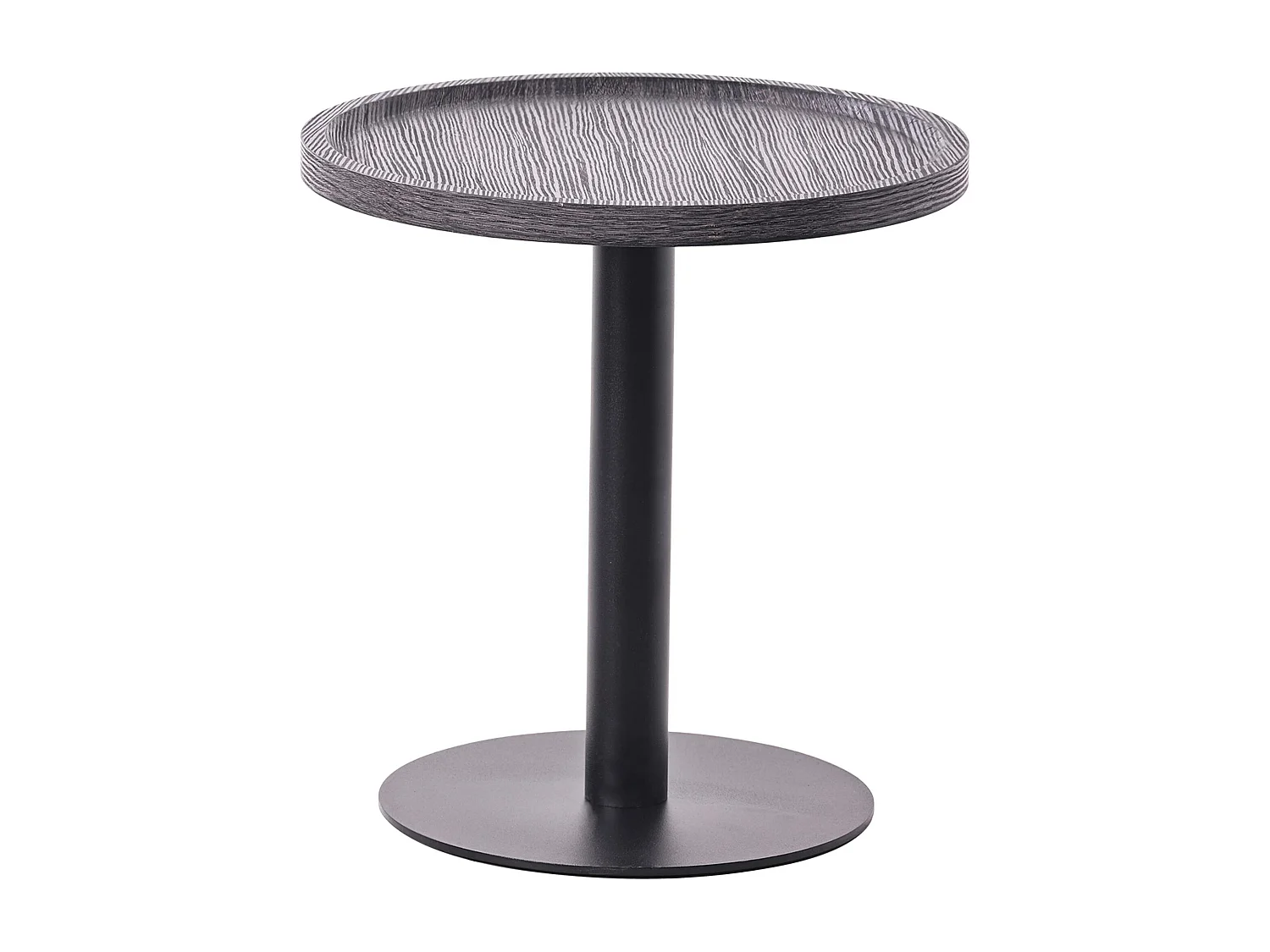 Table d'appoint - rond Ø 40 cm - Bois - Gris - Aspen