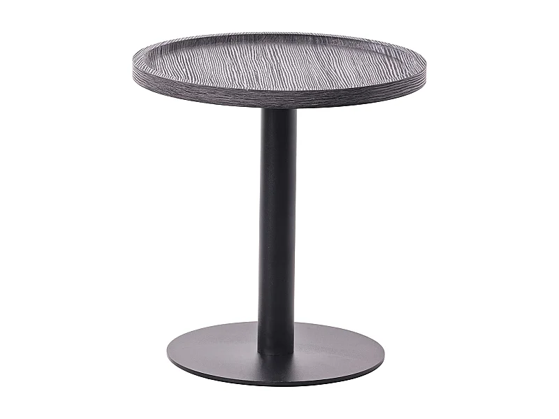 Table d'appoint - rond Ø 40 cm - Bois - Gris - Aspen