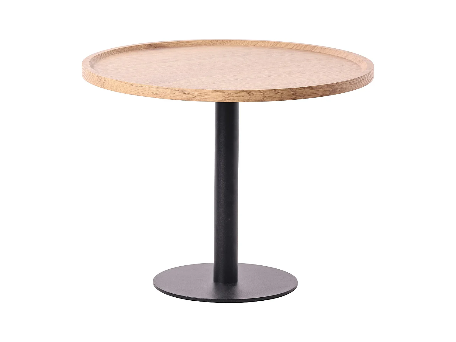 Table d'appoint - rond Ø 60 cm - Bois - Nature - Aspen