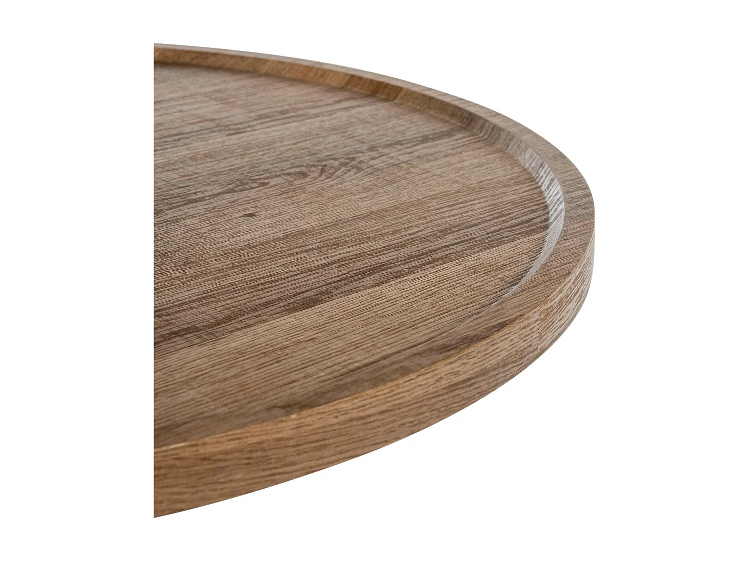 Lot de Kombi  Table d'appoint - rond Ø 40 cm - Bois - Marron - Aspen