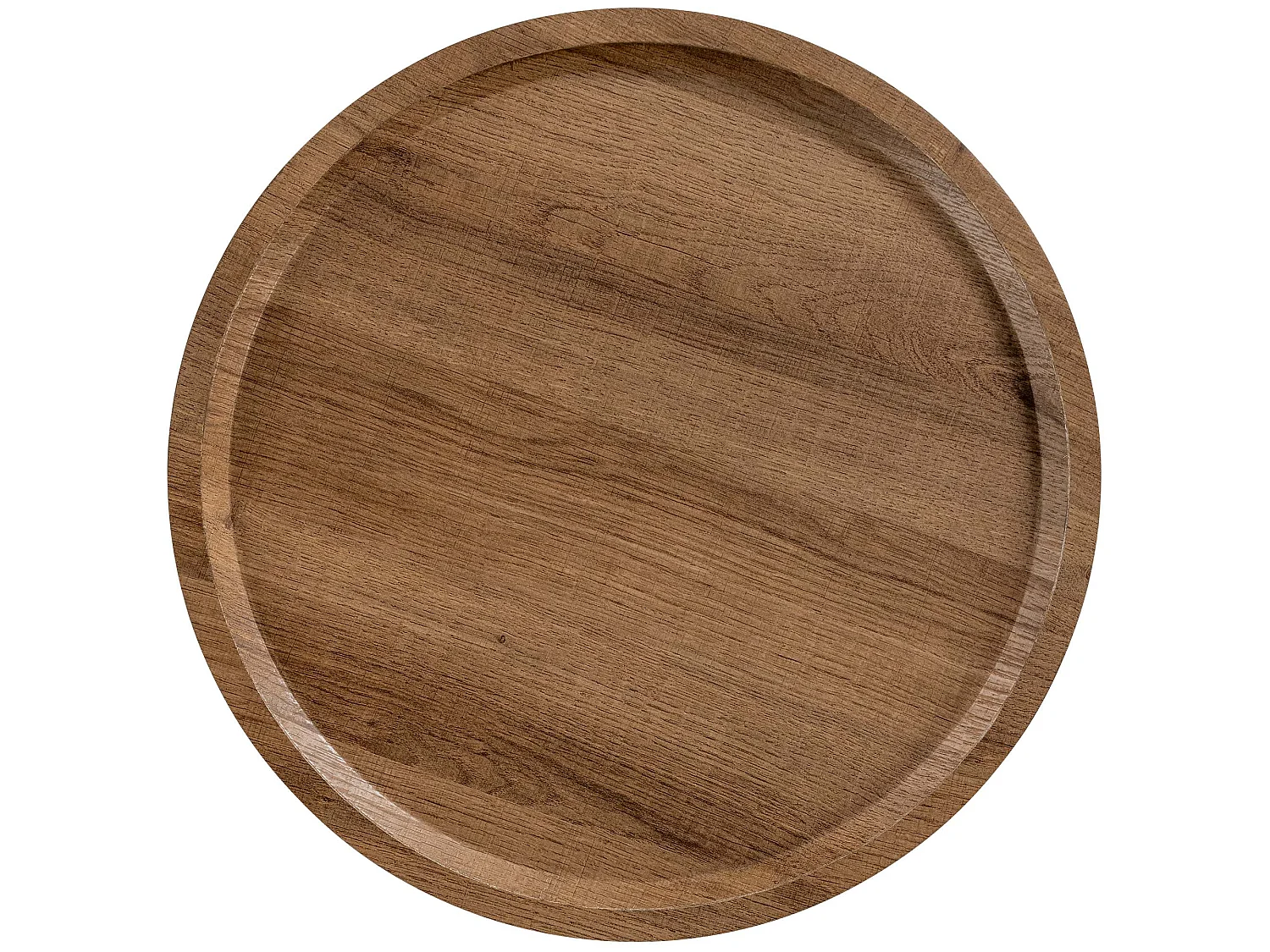 Lot de Kombi  Table d'appoint - rond Ø 60 cm - Bois - Marron - Aspen