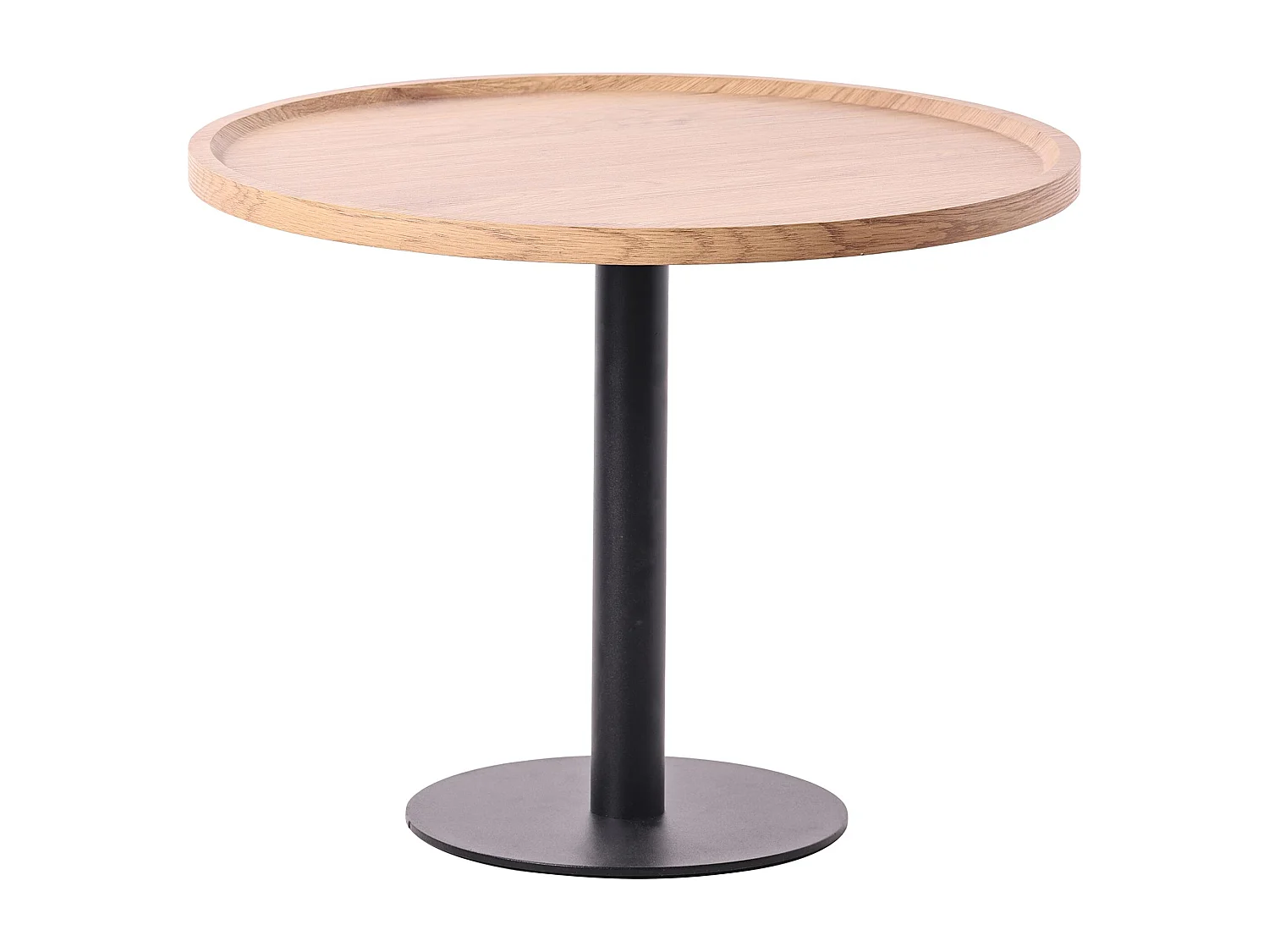 Lot de Kombi  Table d'appoint - rond Ø 40 cm - Bois - Nature - Aspen