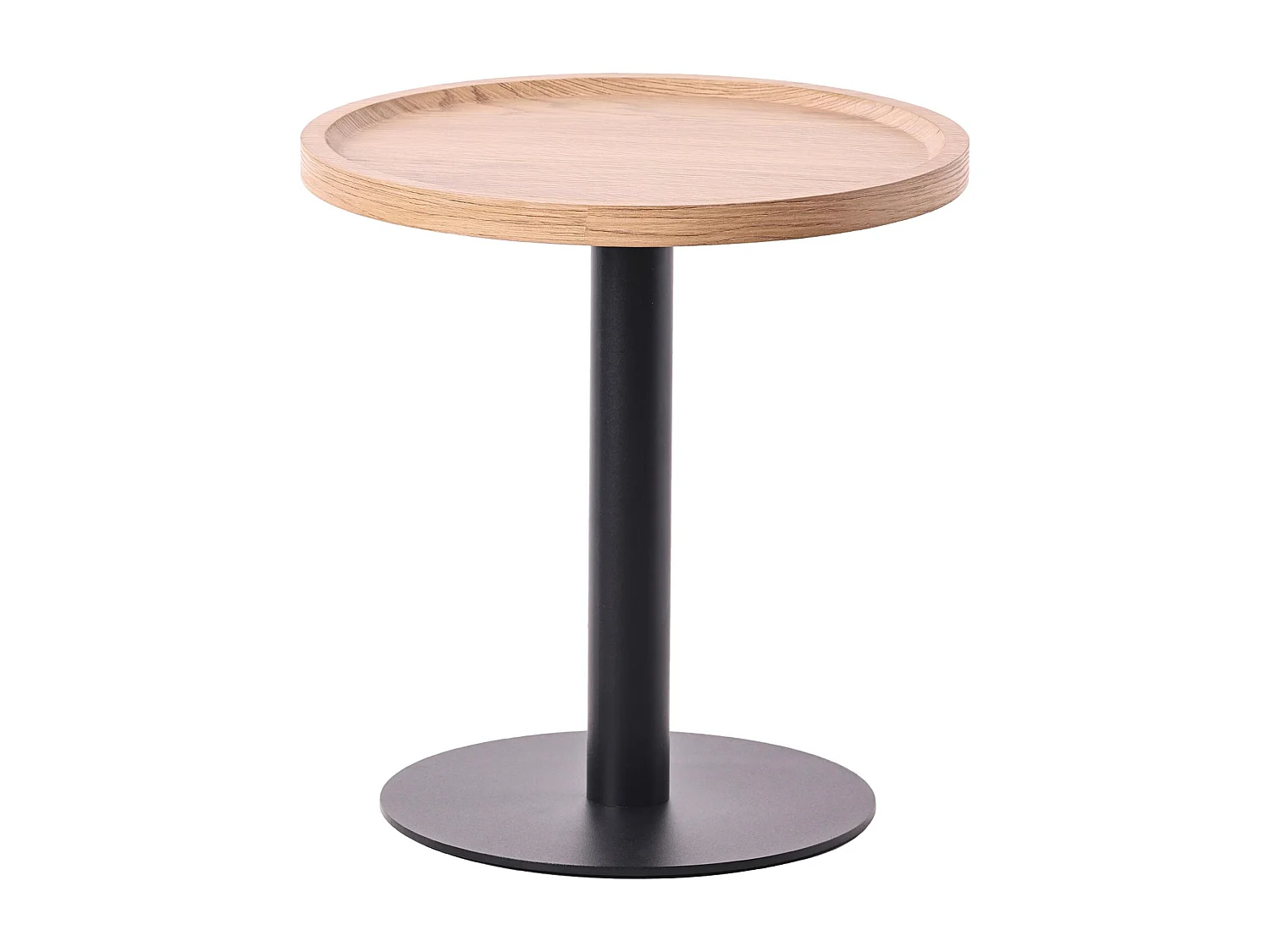 Lot de Kombi  Table d'appoint - rond Ø 40 cm - Bois - Nature - Aspen