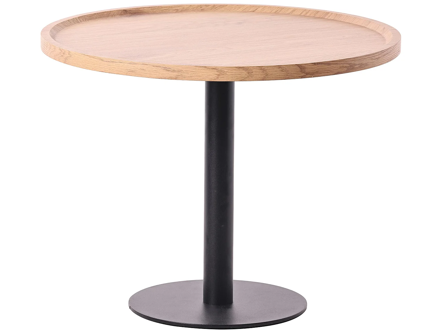 Lot de Kombi  Table d'appoint - rond Ø 60 cm - Bois - Nature - Aspen