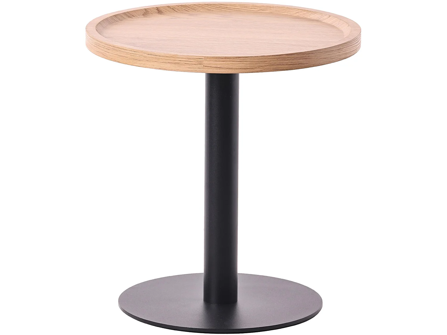 Lot de Kombi  Table d'appoint - rond Ø 60 cm - Bois - Nature - Aspen