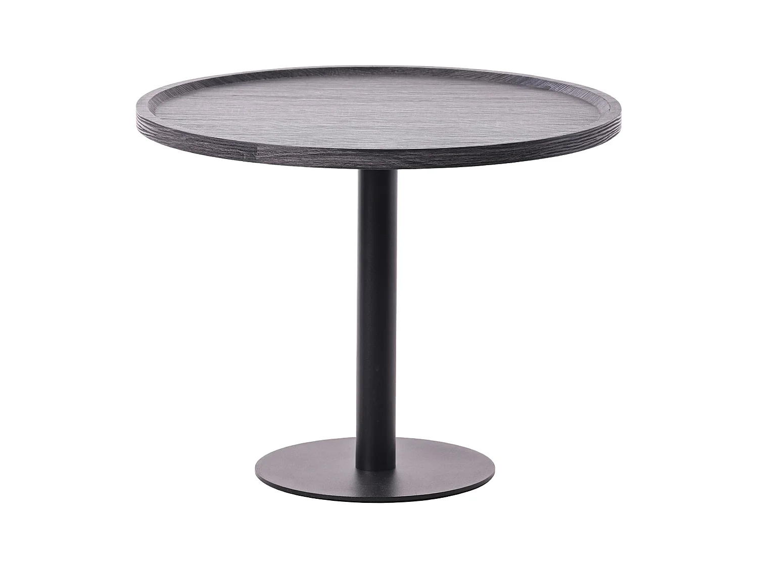 Table d'appoint - rond Ø 60 cm - Bois - Gris - Aspen