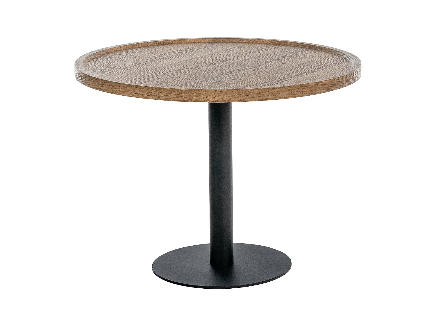Table d'appoint - rond Ø 60 cm - Bois - Marron - Aspen