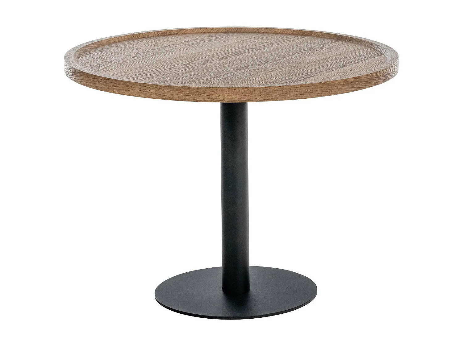 Table d'appoint - rond Ø 60 cm - Bois - Marron - Aspen