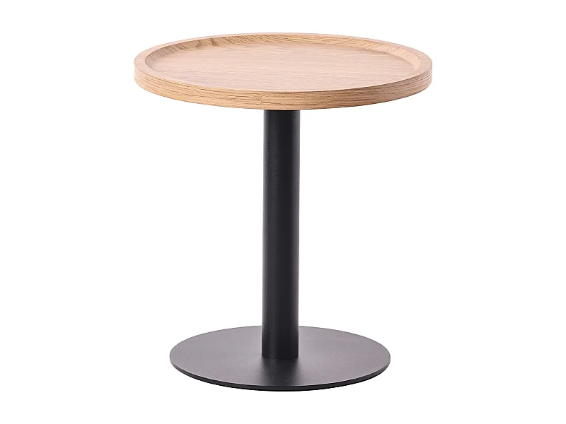 Table d'appoint - rond Ø 40 cm - Bois - Nature - Aspen