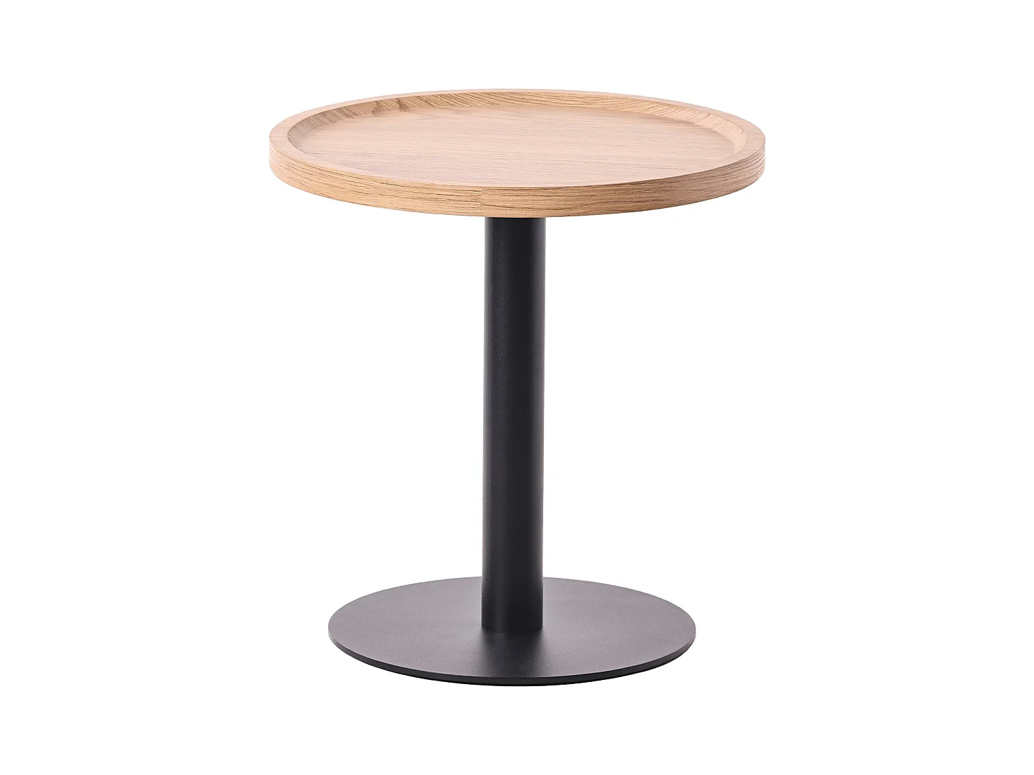 Table d'appoint - rond Ø 40 cm - Bois - Nature - Aspen