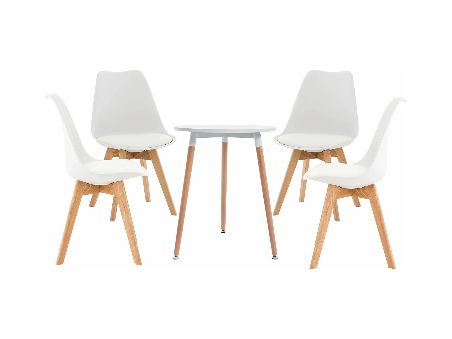 Ensemble de salle à manger - Table + 4 Chaises - Lamalie