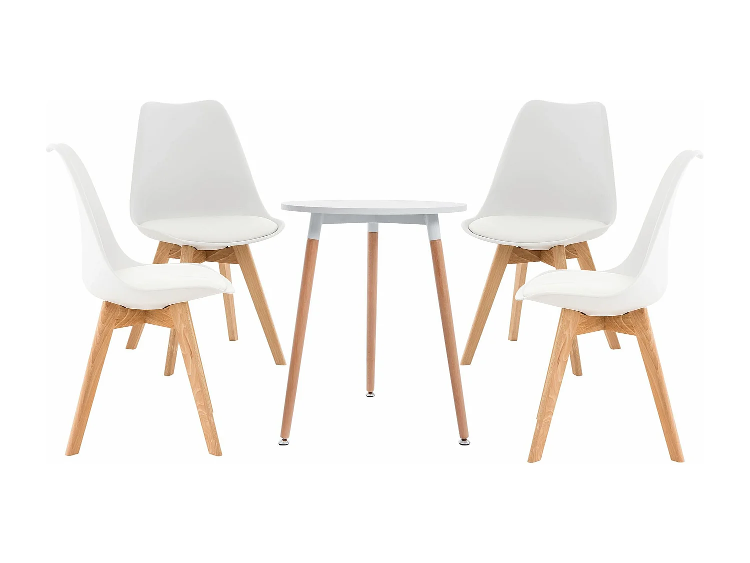 Ensemble de salle à manger - Table + 4 Chaises - Lamalie