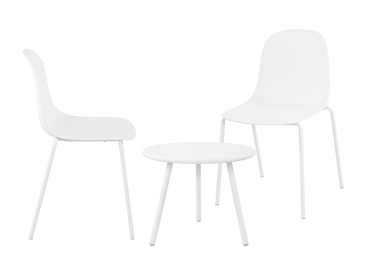 Ensemble de jardin - Table + 2 Chaises - Mindin