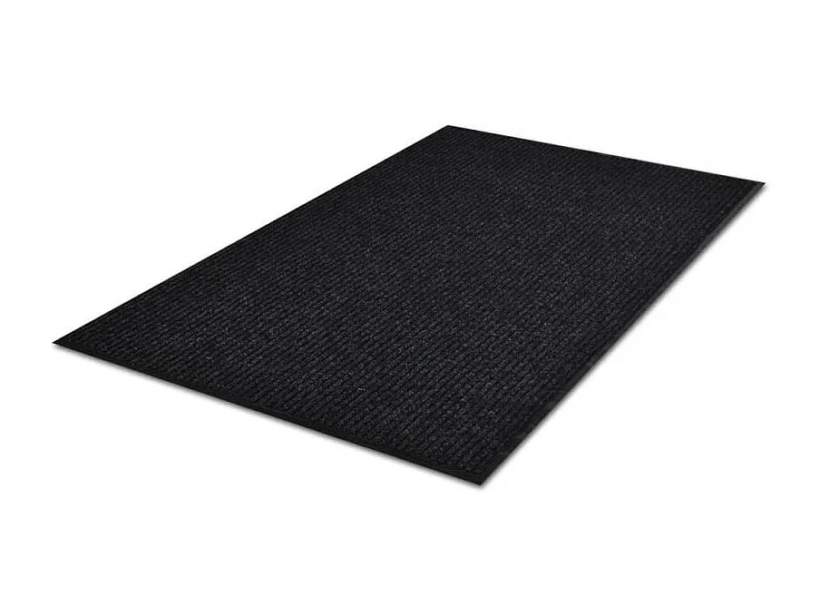 Schwarze PVC Türmatte 120 x 180 cm