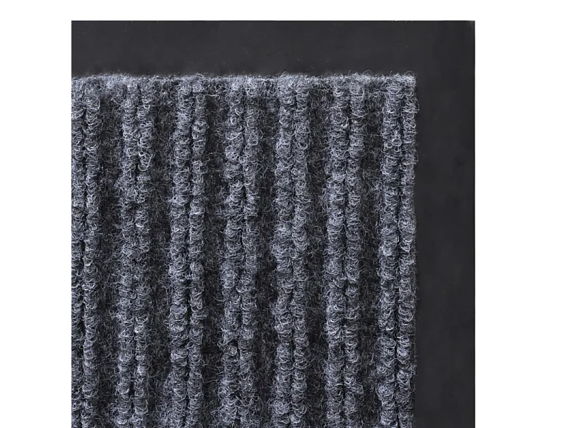 Tapis d entrée PVC Gris 90 x 150 cm