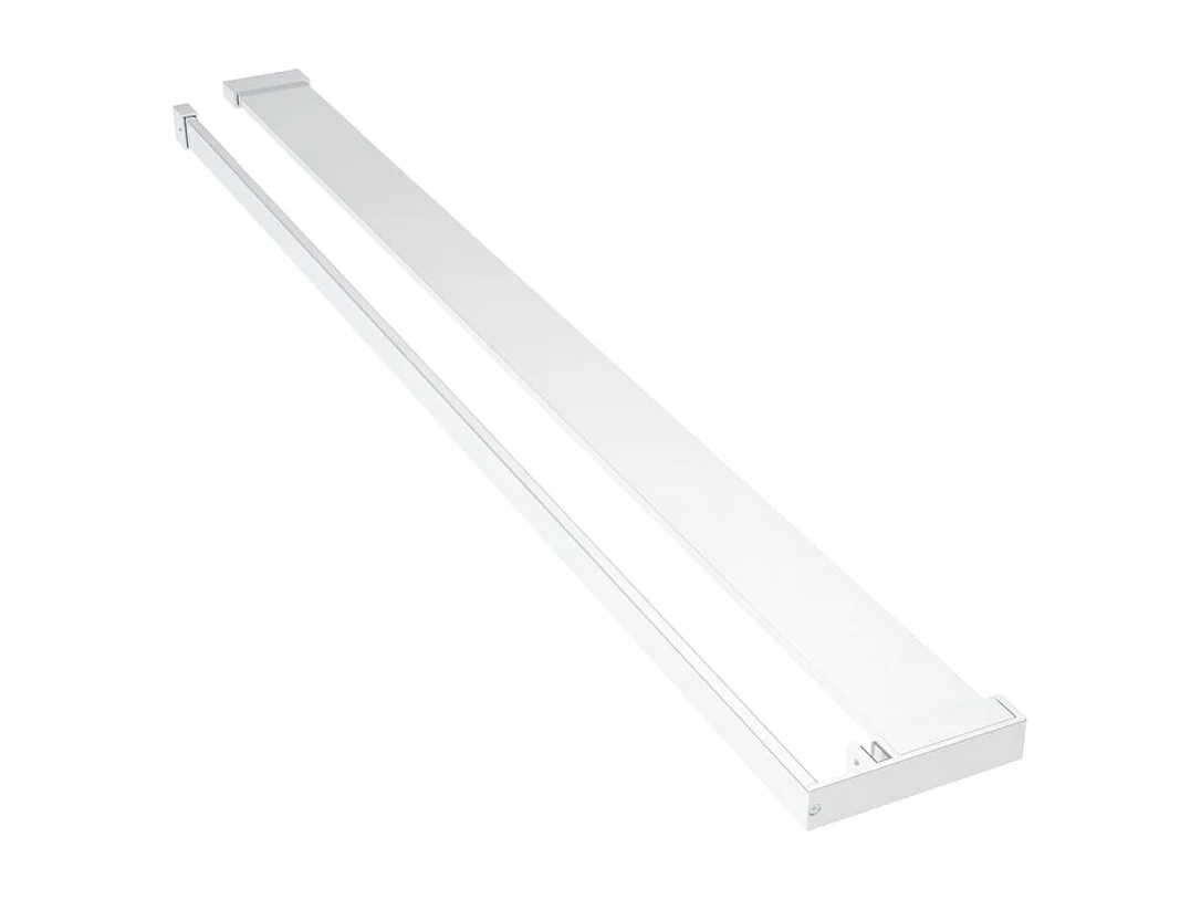 Estantería de Ducha Cromada de Aluminio para Pared de Estilo Italiano 115 cm